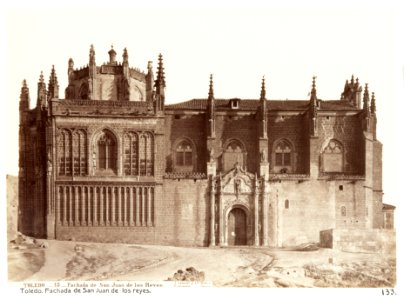Fotografi av Toledo. Fachada de San Juan de los Reyes - Hallwylska museet - 105186