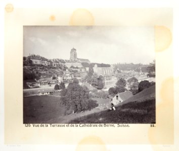 Fotografi av staden Bern - Hallwylska museet - 103155