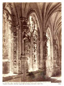 Fotografi av Toledo. Claustro de San Juan de los Reyes, costado izquierdo - Hallwylska museet - 105189