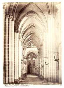 Fotografi av Toledo. Vista interior de la Catedral - Hallwylska museet - 105181