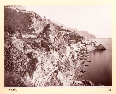 Fotografi från Amalfi - Hallwylska museet - 104091
