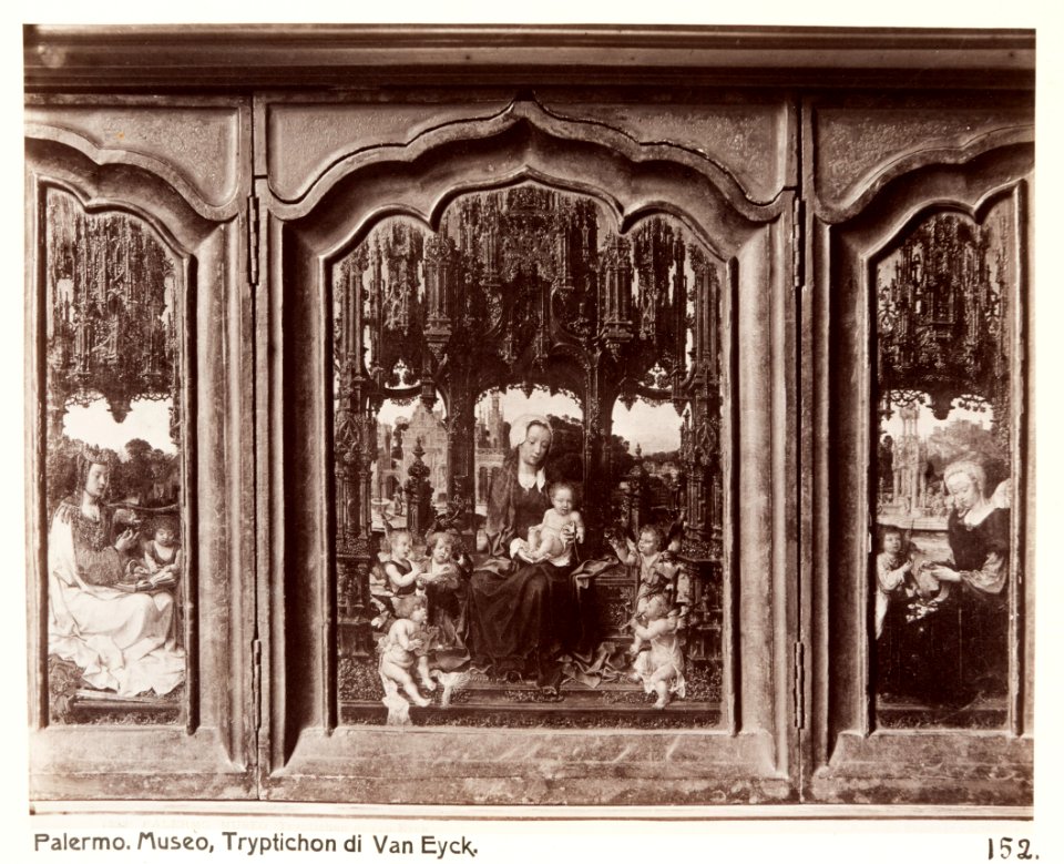 Fotografi av Triptychon, Jan van Eyck - Hallwylska museet - 106712