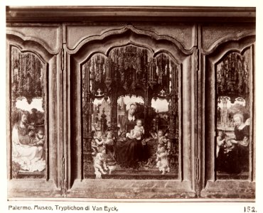Fotografi av Triptychon, Jan van Eyck - Hallwylska museet - 106712