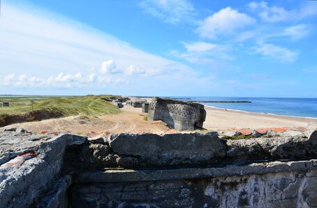 North sea scandinavia beach photo