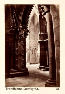 Fotografi av Trondheims domkyrka, Norge - Hallwylska museet - 105792