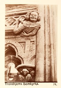 Fotografi av Trondheims domkyrka, Norge - Hallwylska museet - 105800