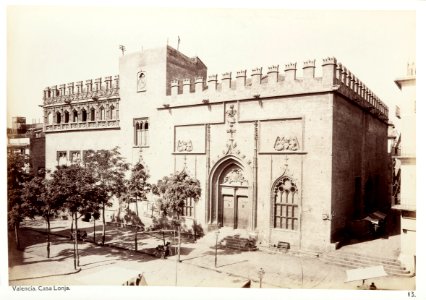 Fotografi av Valencia. Casa lonja - Hallwylska museet - 104760