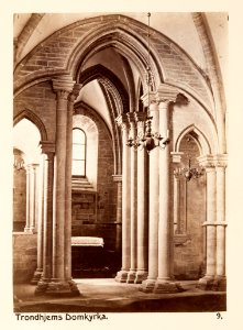 Fotografi av Trondheims domkyrka, Norge - Hallwylska museet - 105791