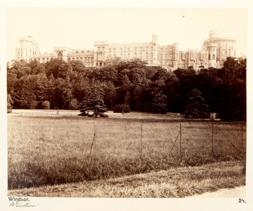 Fotografi av Windsor. London, England - Hallwylska museet - 106683