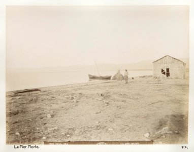 Fotografi från Döda havet - Hallwylska museet - 104432
