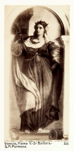 Fotografi av Venezia. Palma Vecchio, Sa Barbara, Sa Maria Formosa - Hallwylska museet - 104927