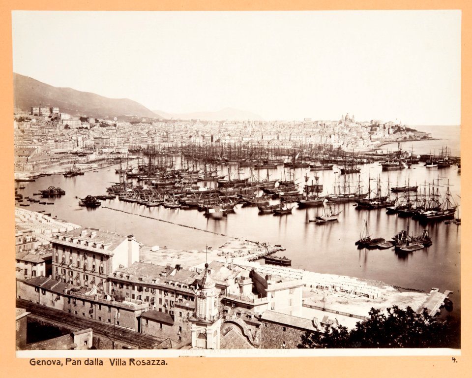 Fotografi från Genua - Hallwylska museet - 104495