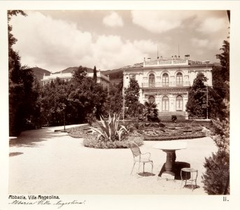 Fotografi från Abbazia, Villa Angeolina - Hallwylska museet - 102985