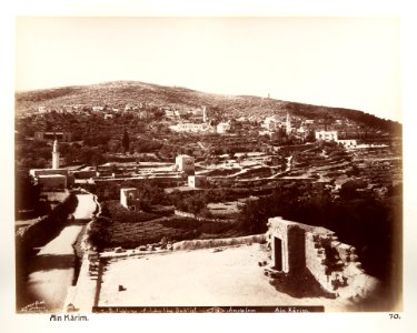Fotografi från Ain Karem, Jerusalem - Hallwylska museet - 104414
