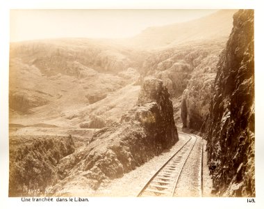 Fotografi från bergen i Libanon - Hallwylska museet - 104293