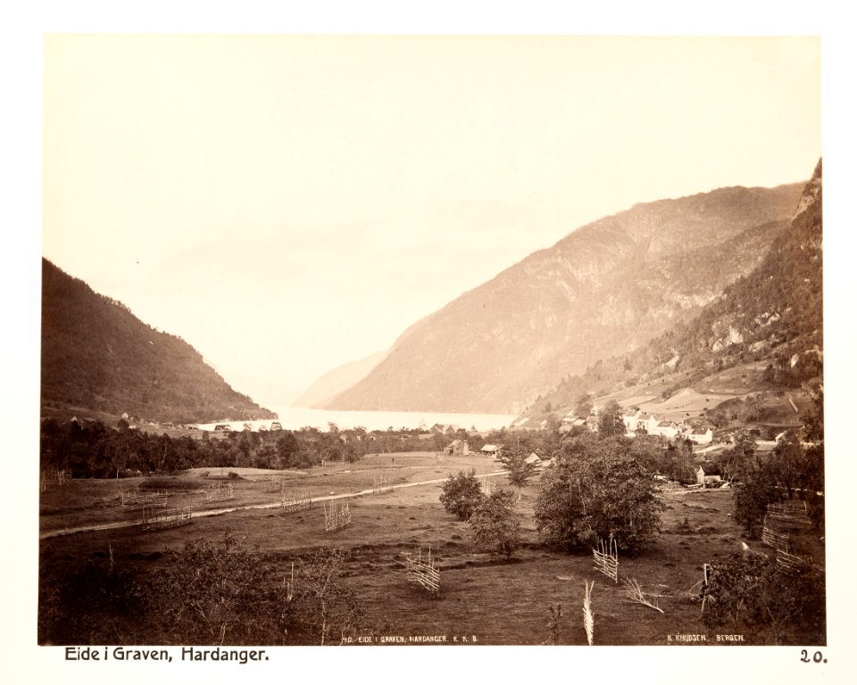 Fotografi från Hardanger - Hallwylska museet - 104125