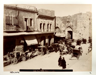Fotografi från Jaffa - Hallwylska museet - 104341