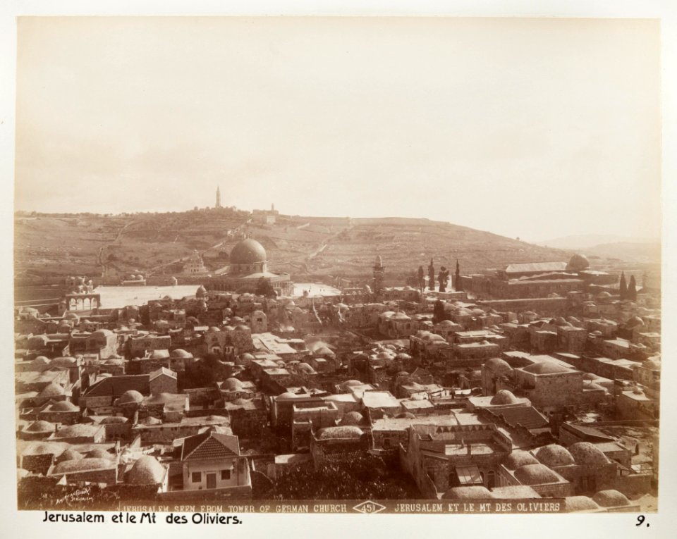 Fotografi från Jerusalem - Hallwylska museet - 104346