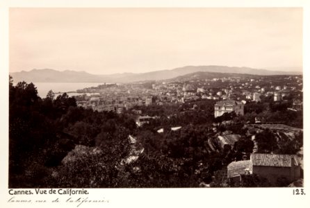 Fotografi från Cannes - Hallwylska museet - 107215 photo