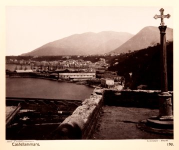 Fotografi från Castellammare - Hallwylska museet - 104098