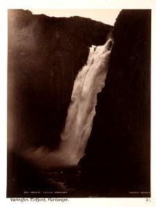 Fotografi från Eidfjord - Hallwylska museet - 104126