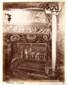Fotografi från Födelsekyrkan i Bethlehem - Hallwylska museet - 104419