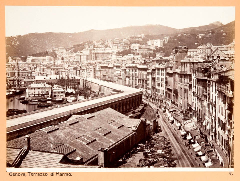 Fotografi från Genua - Hallwylska museet - 104496
