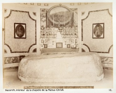 Fotografi från kapellet Mensa Christi i Nazareth - Hallwylska museet - 104238