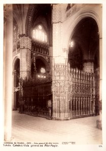 Fotografi från katedral i Toledo - Hallwylska museet - 107277