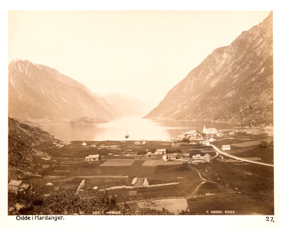 Fotografi från Hardanger - Hallwylska museet - 104132