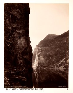 Fotografi från Geirangerfjorden - Hallwylska museet - 104110