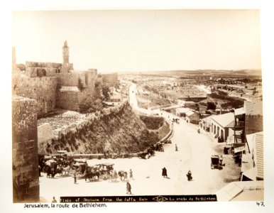 Fotografi från Jerusalem - Hallwylska museet - 104391