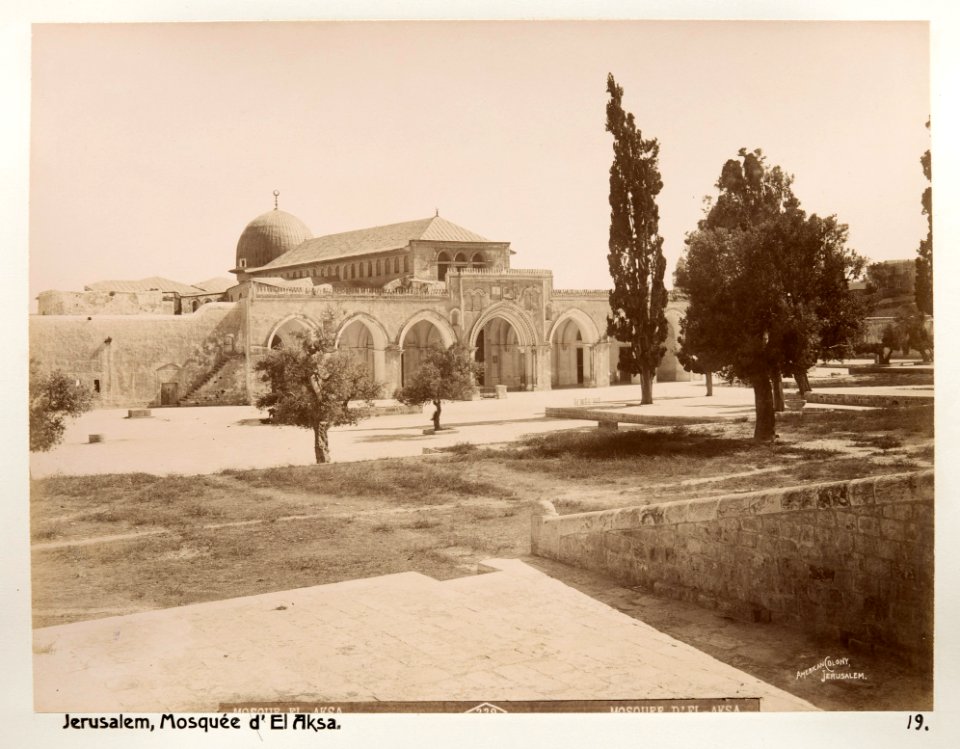 Fotografi från Jerusalem - Hallwylska museet - 104362