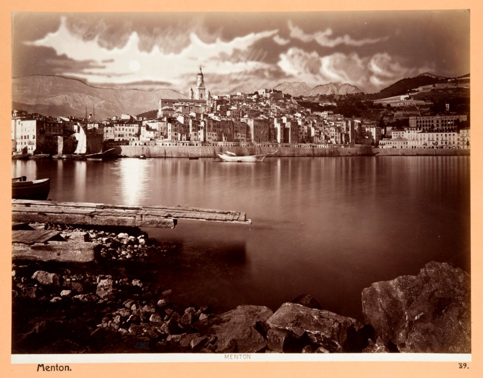 Fotografi från Menton - Hallwylska museet - 104537