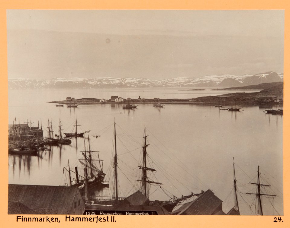 Fotografi från Hammerfest - Hallwylska museet - 104328
