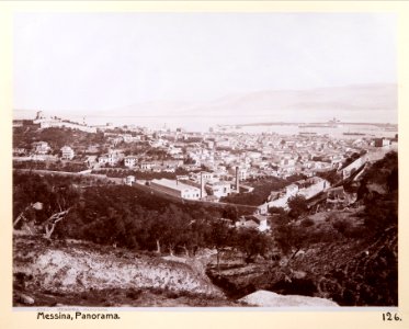 Fotografi från Messina - Hallwylska museet - 104034