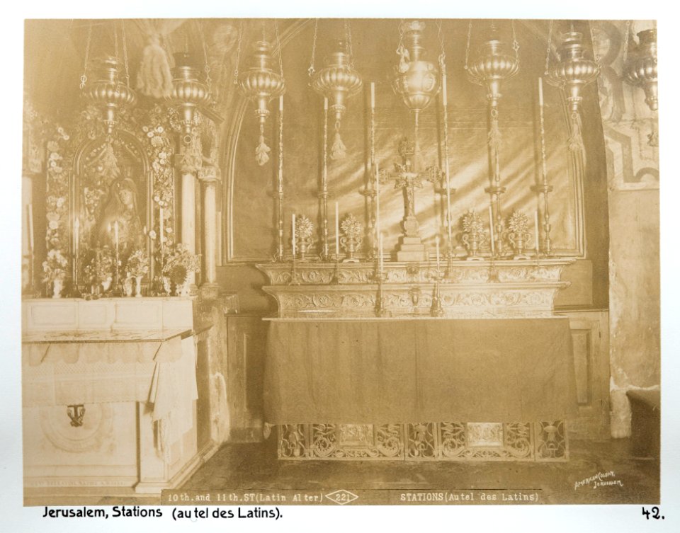 Fotografi från Jerusalem, 1901 - Hallwylska museet - 104386