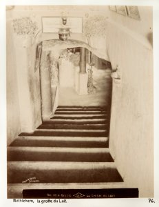 Fotografi från Mjölkgrottan i Bethlehem - Hallwylska museet - 104420