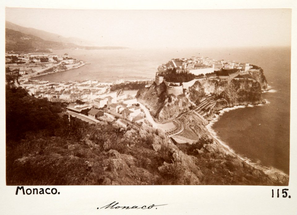 Fotografi från Monaco, 1883 - Hallwylska museet - 107207