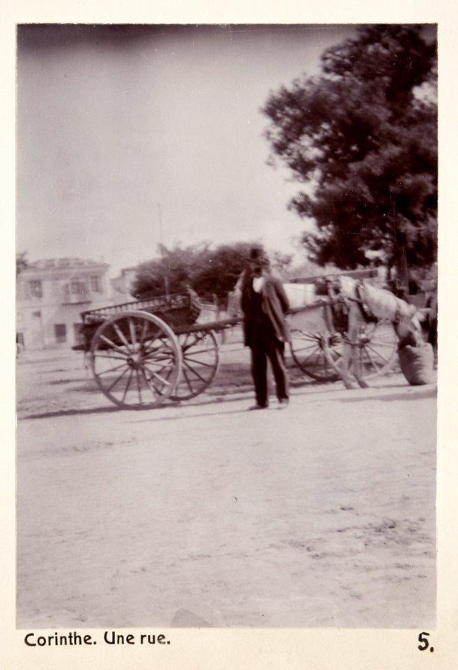 Fotografi från Korinth, 1896 - Hallwylska museet - 104563