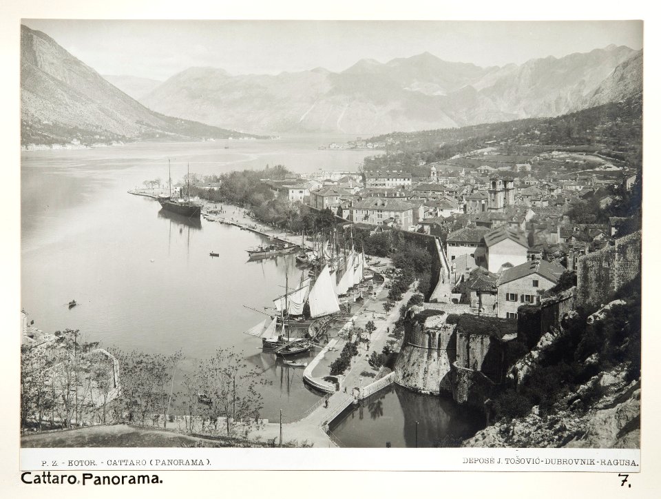 Fotografi från Kotor - Hallwylska museet - 104204