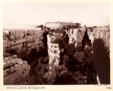 Fotografi från Latomia dei Cappuccini i Syrakusa - Hallwylska museet - 104048