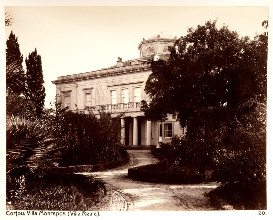 Fotografi från Korfu, Grekland, 1896 - Hallwylska museet - 104578
