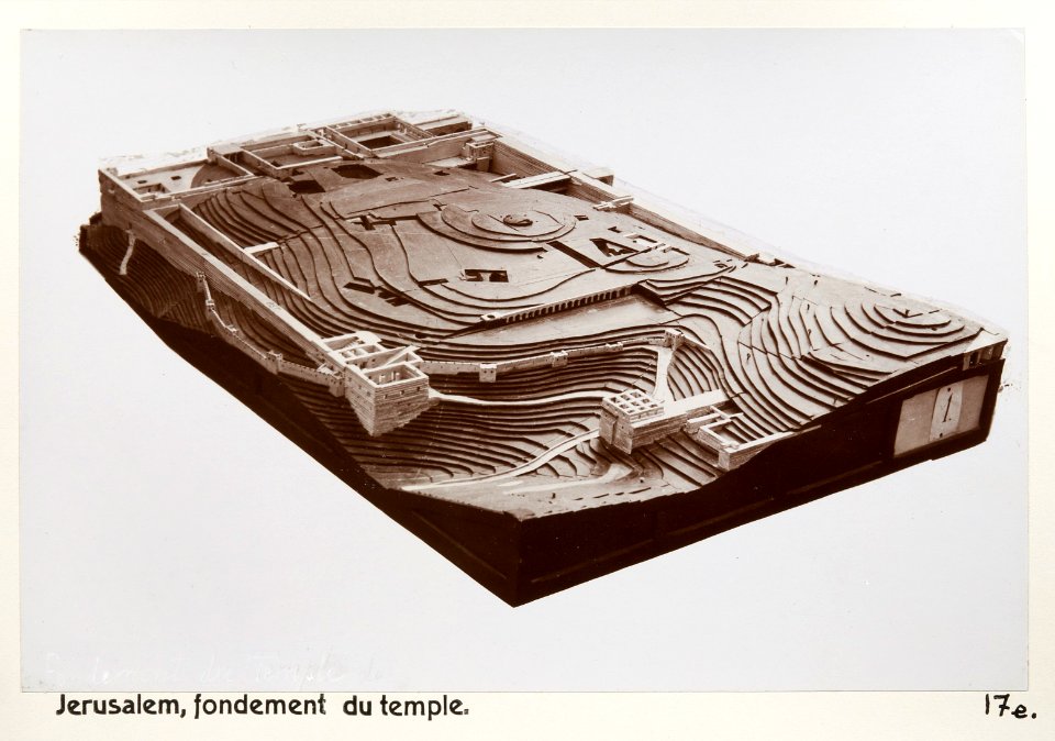 Fotografi från Jerusalem på modell - Hallwylska museet - 104360
