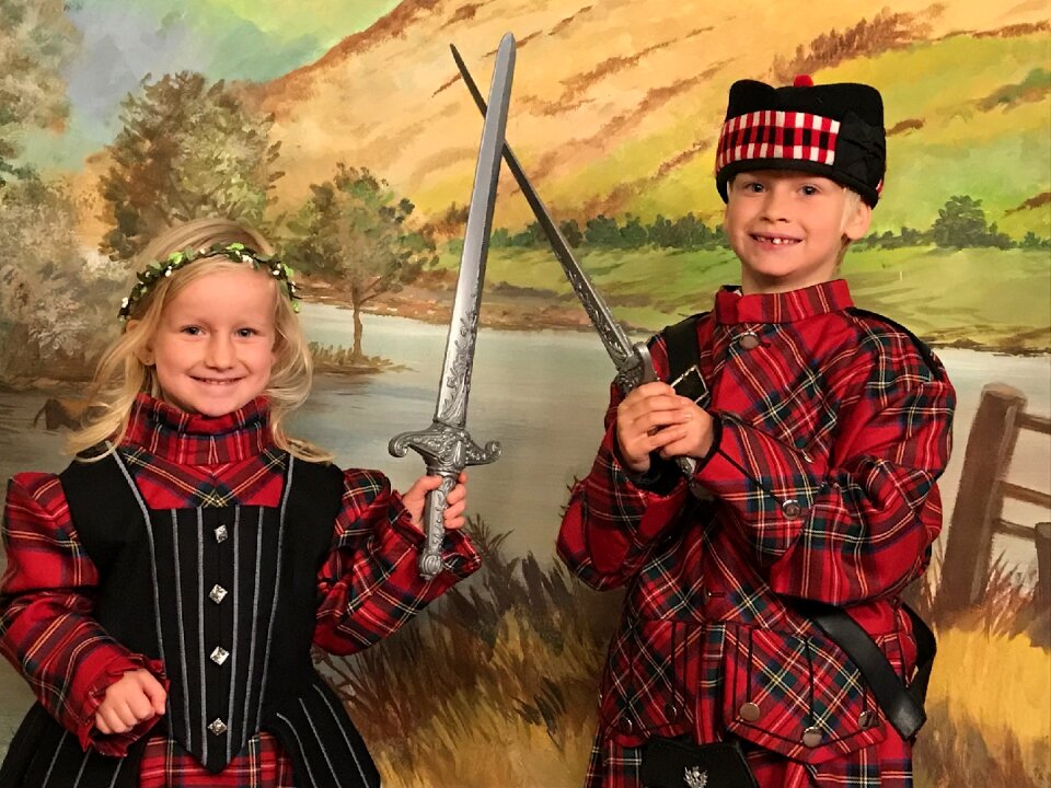 Scotland children picture