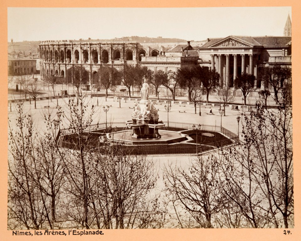 Fotografi från Nimes - Hallwylska museet - 104515