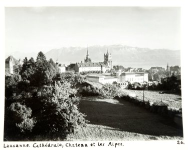 Fotografi från Lausanne - Hallwylska museet - 104460