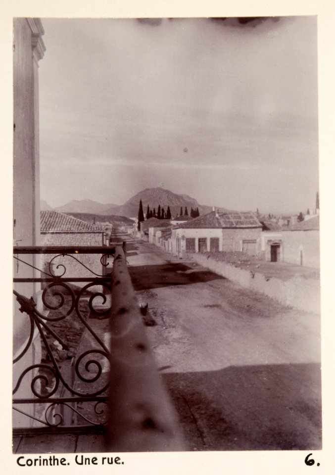 Fotografi från Korinth, 1896 - Hallwylska museet - 104564