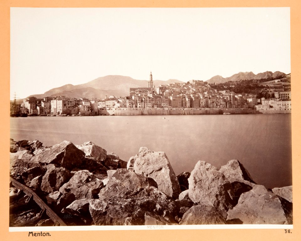 Fotografi från Menton - Hallwylska museet - 104536