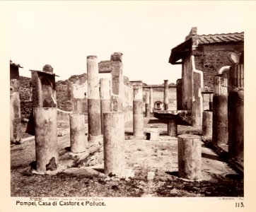 Fotografi från Pompeji - Hallwylska museet - 104185